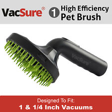 Pet Hair Brush Grooming Tool for Dog & Cat, Vacuum Nozzle Attachment, By VacSure