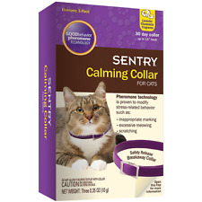 Sentry Calming Cat Collar Good Behavior Pheromone Stress Anxiety Lavender 3 Pack