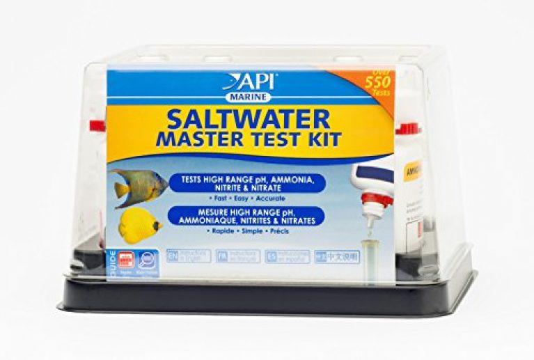 Api Saltwater Master Test Kit 550 Test Saltwater Aquarium Water Test