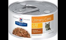 Hill's Prescription Diet c/d Urinary Care Chicken & Vegetable Stew 24/2.9oz Cans