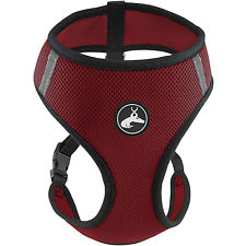 Pet Control Harness Small Dog & Cat Soft Red Mesh Walk Collar Safety Strap Vest