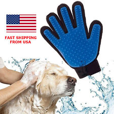 Deshedding Pet Dog Cat Grooming True Glove Hair Removal Brush Touch Massage