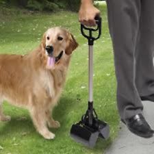 Dog Cat Pooper Scooper Easy Scoop Animal Pet Waste Clean Pick Up Shovel Handle