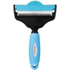 Double Side Pet Grooming Brush Comb Shedding Rake Trimming Tool for Dog Cat Hair