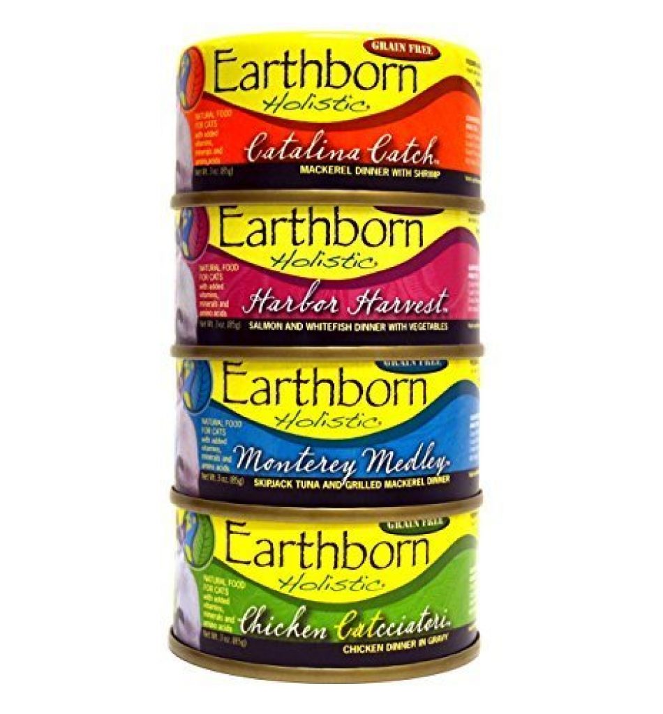 Earthborn Holistic Wet Cat Food Variety Pack 4 Flavors (Catalina