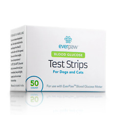 EverPaw Diabetes Blood Glucose Test Strips, for Pet Testing in Dogs and Cats