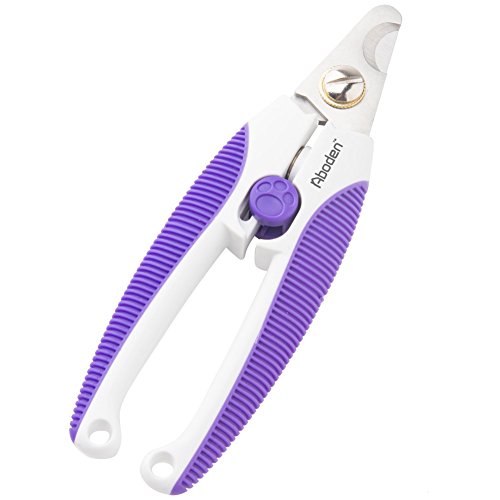 Aboden Professional Grade Pliers Style Pet Nail Clipper with Non-Slip ...