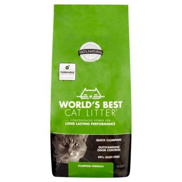 World's Best Cat Litter 28 lbs Easy Scooping, Odor Control Clumping
