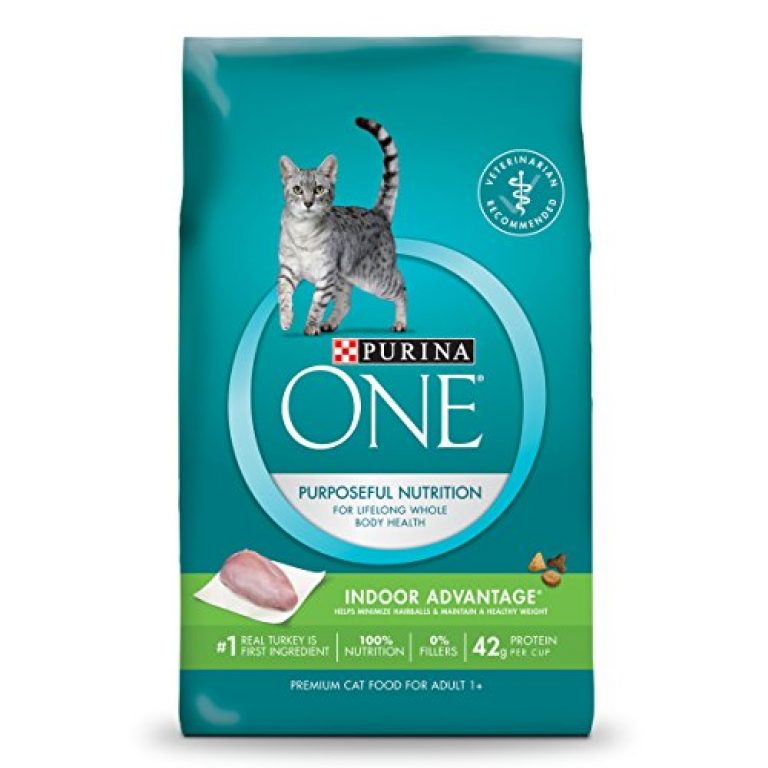 Purina ONE Indoor Advantage Adult Dry Cat Food 16 lb. Bag Pets