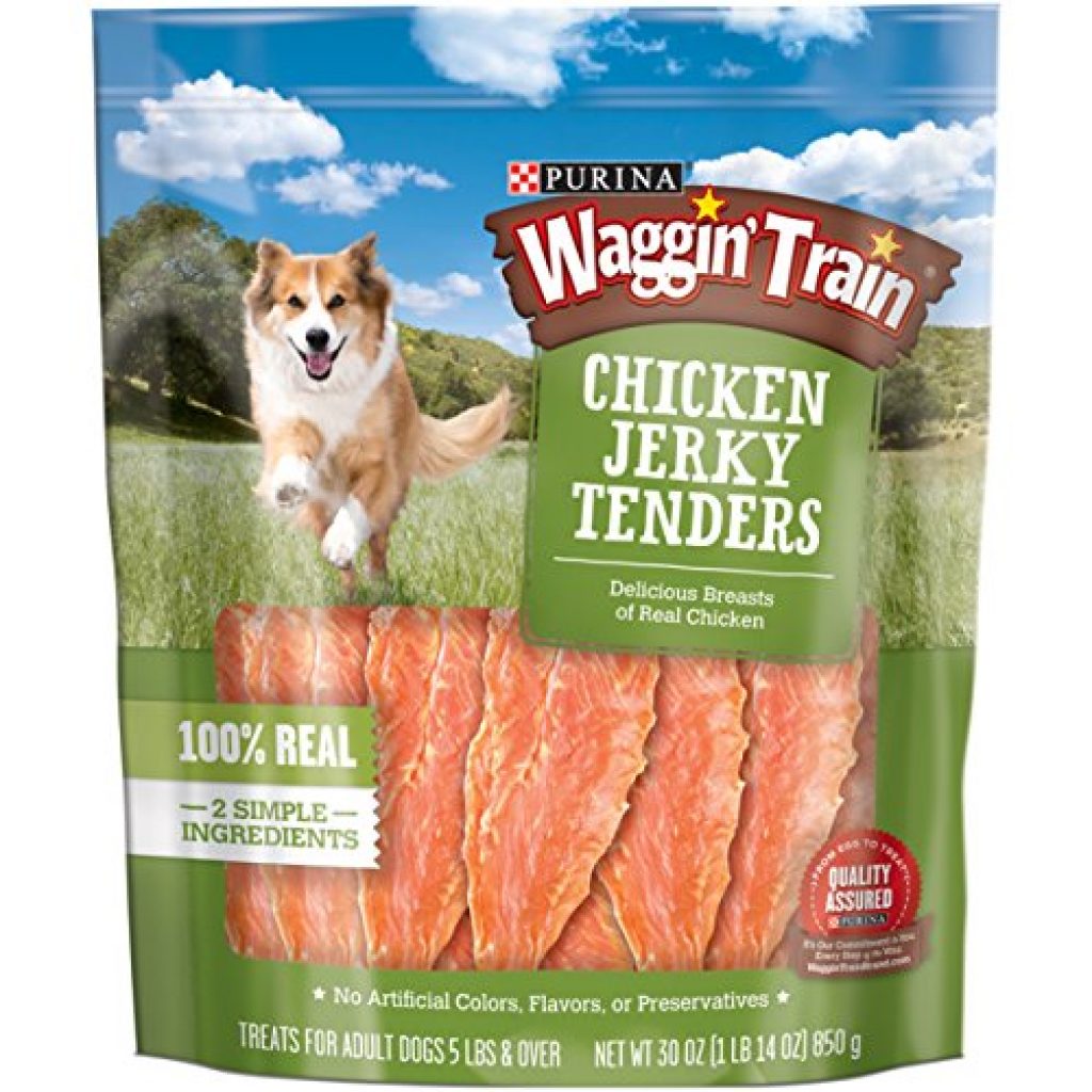 Purina Waggin' Train Chicken Jerky Tenders Dog Treats - 30 oz. Pouch â Pets Trend Store