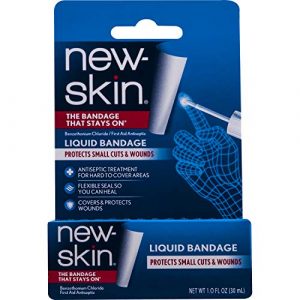 new skin liquid bandage too thick