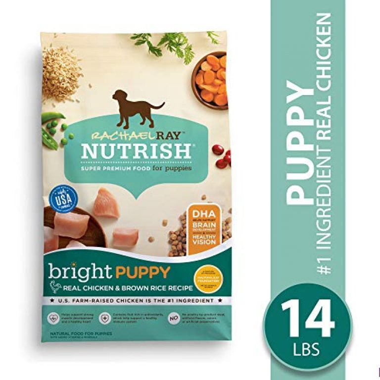 Rachael Ray Nutrish Bright Puppy Natural Premium Dry Dog Food, Real
