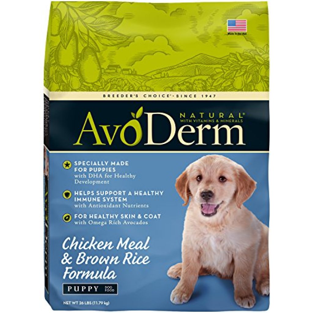 AvoDerm Natural Puppy Dry & Wet Dog Food, DHA For Brain & Eye