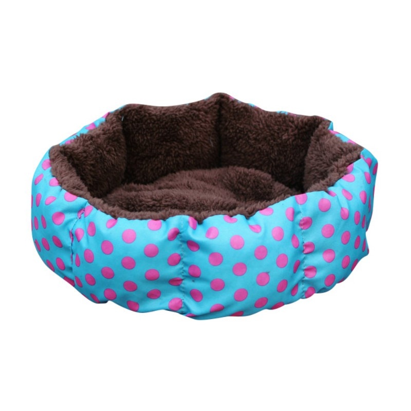 Cat Nest Colorful Leopard Print Cat and Dog Bed Pink Blue Yellowish brown, Deep pink SIZE S M L XL Puppy House