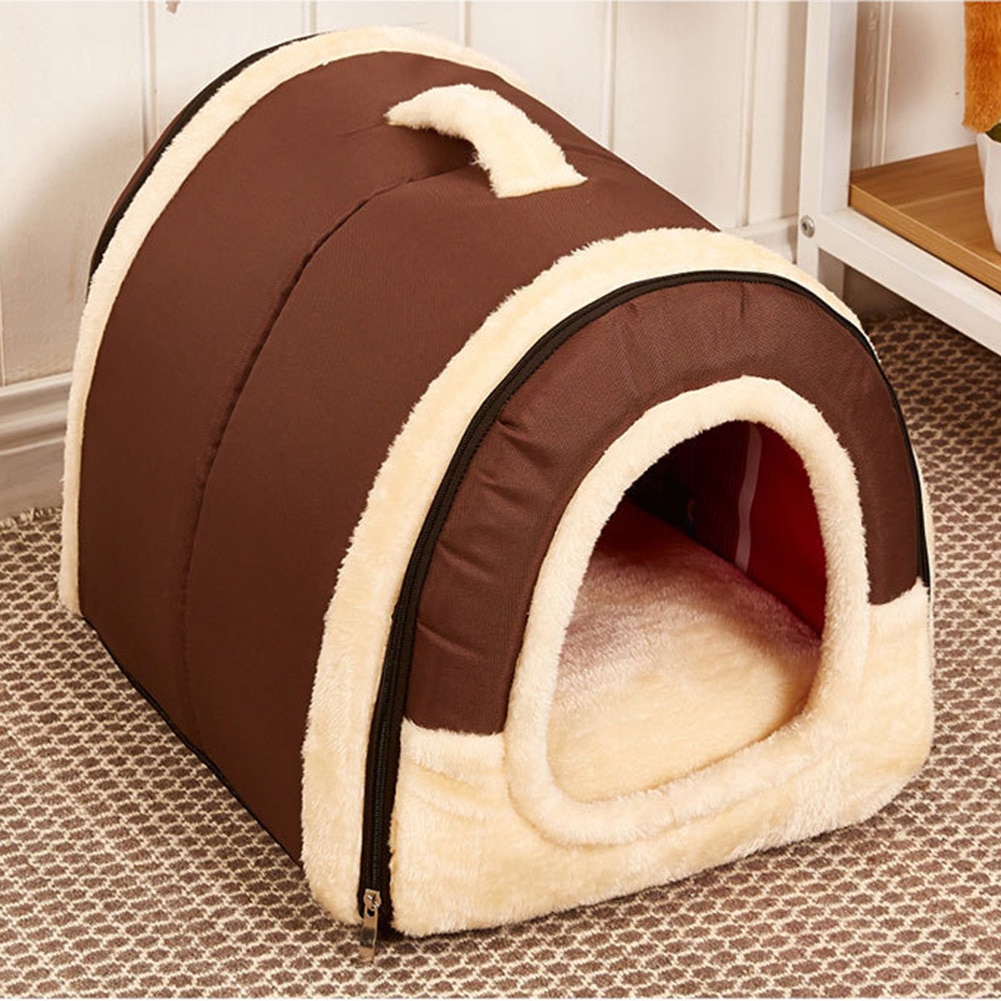 New Red Brick Pattern Soft Detachable Washable Pet Dog House Bed Kennel Mat Vintage Style Cat Pets House Pad