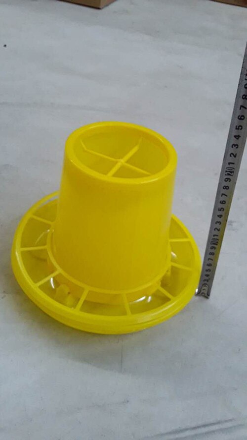 10PCS poultry thickened chicken feed barrel 2.5 kg feed chicken feed trough chicken supplies equipment chicken duck food