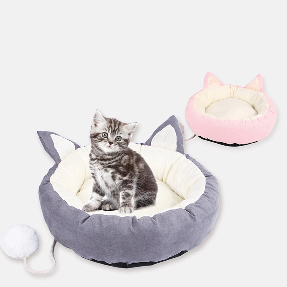 Nordic Universal Washable Pet Cat dog puppy kitten bed stylish dog Mat kennel house for pet grey pink washable pet nest