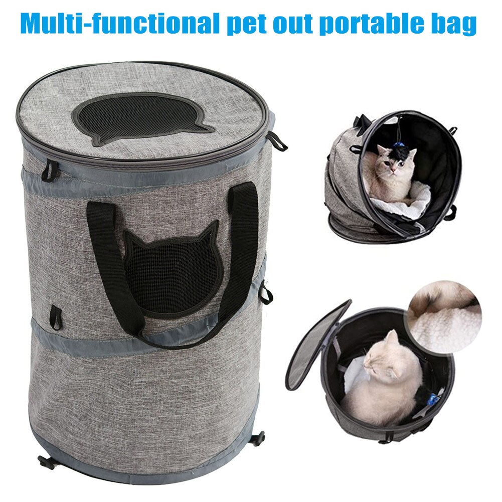 Cat Bed Tunnel Kitten Puppy Foldable Kennel Soft Pet Cat Cozy Sleeping Bag Play Toy Supply WXV Sale