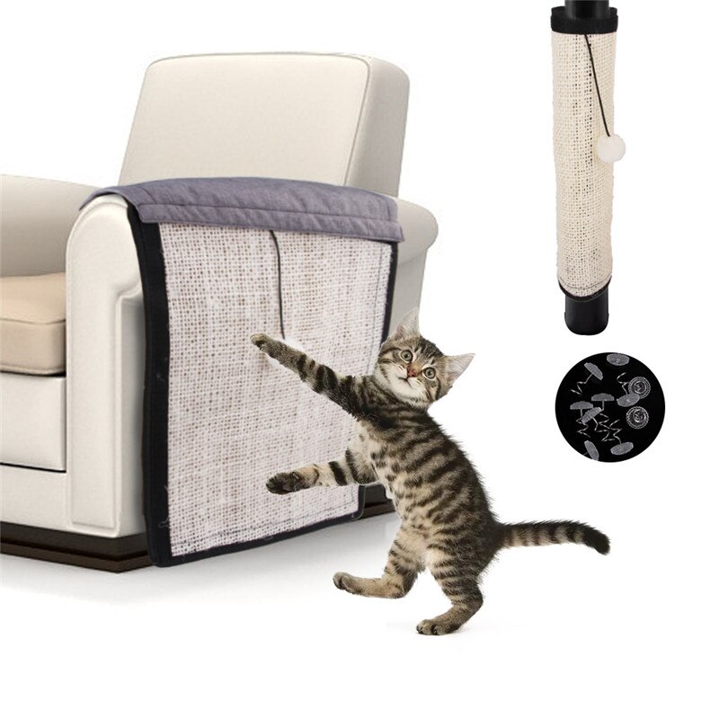 Cat scraper Sisal Furniture Bed Mattress Protector Table Chair Sofa Leggings Mat Cat Kitten Scratching Toy Scratch Board For Cat