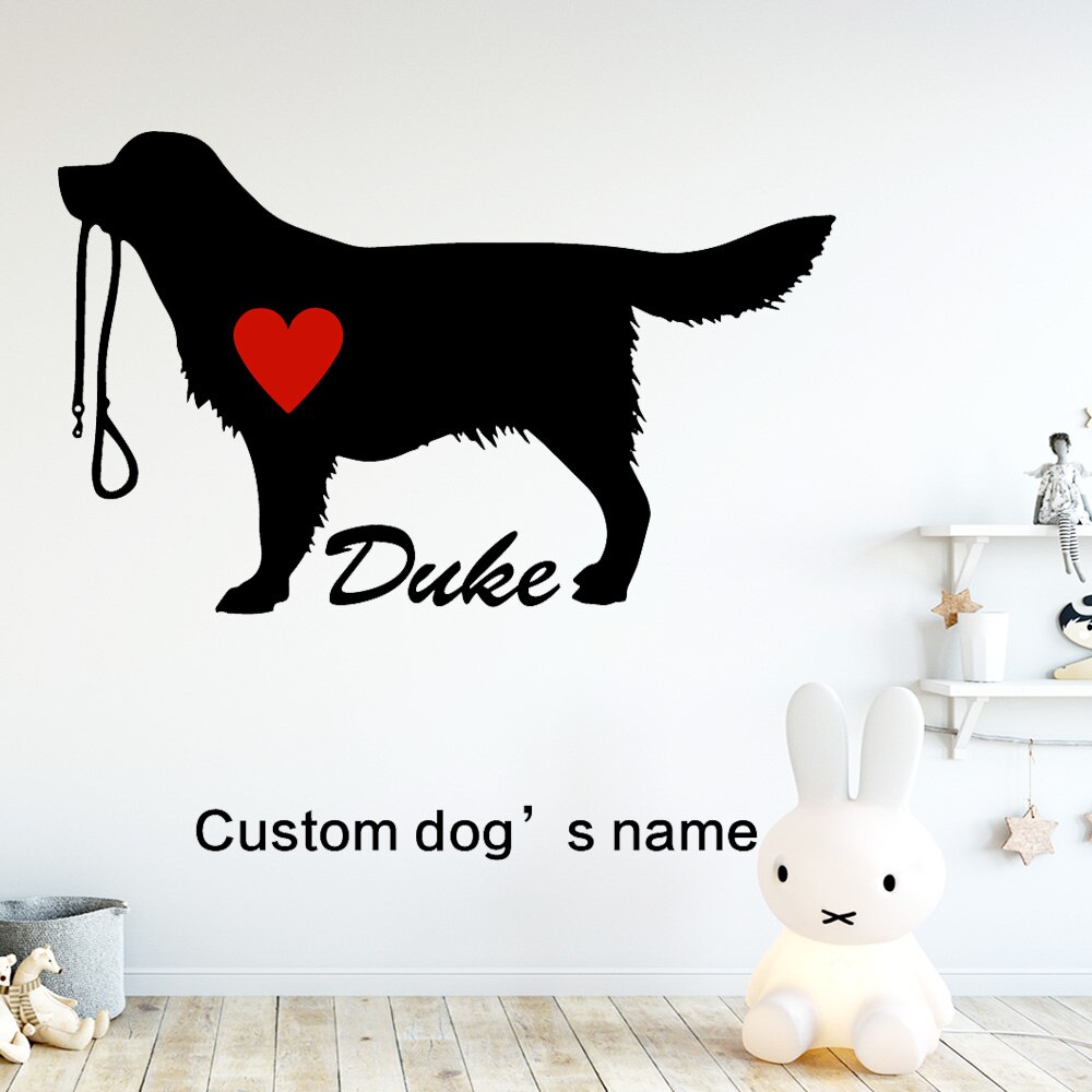 Cute Dog Duke Sticker Waterproof Vinyl Wallpaper Home Decor For Kids Rooms Diy Home Decoration Bed Room Decor