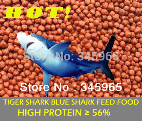 free shipping Tiger shark blue shark stingray tropical fish feed in bulk fish feed sinking food 450g