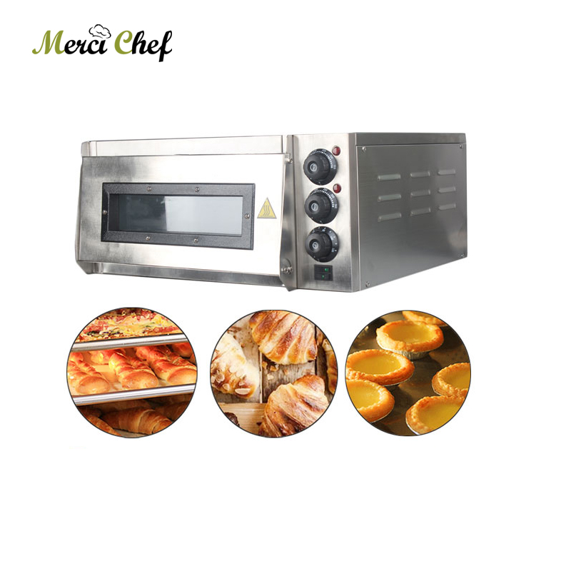 ITOP Stainless Steel Electric Pizza Oven Cake Roasted Chicken Pizza Cooker Commercial Use Kitchen Baking Machine Food Processor