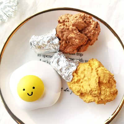 PRZY Fried chicken leg food molds aromatherapy mold Silicone Mold Soap Molds Clay Resin Gypsum Chocolate Candle molds cake mould