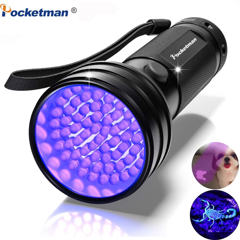 UV Flashlight Black Light, 9 12 21 51 LED 395 nM Ultraviolet Torch Blacklight Detector for Dry Pets Urine&Pet Stains&Bed Bug z50