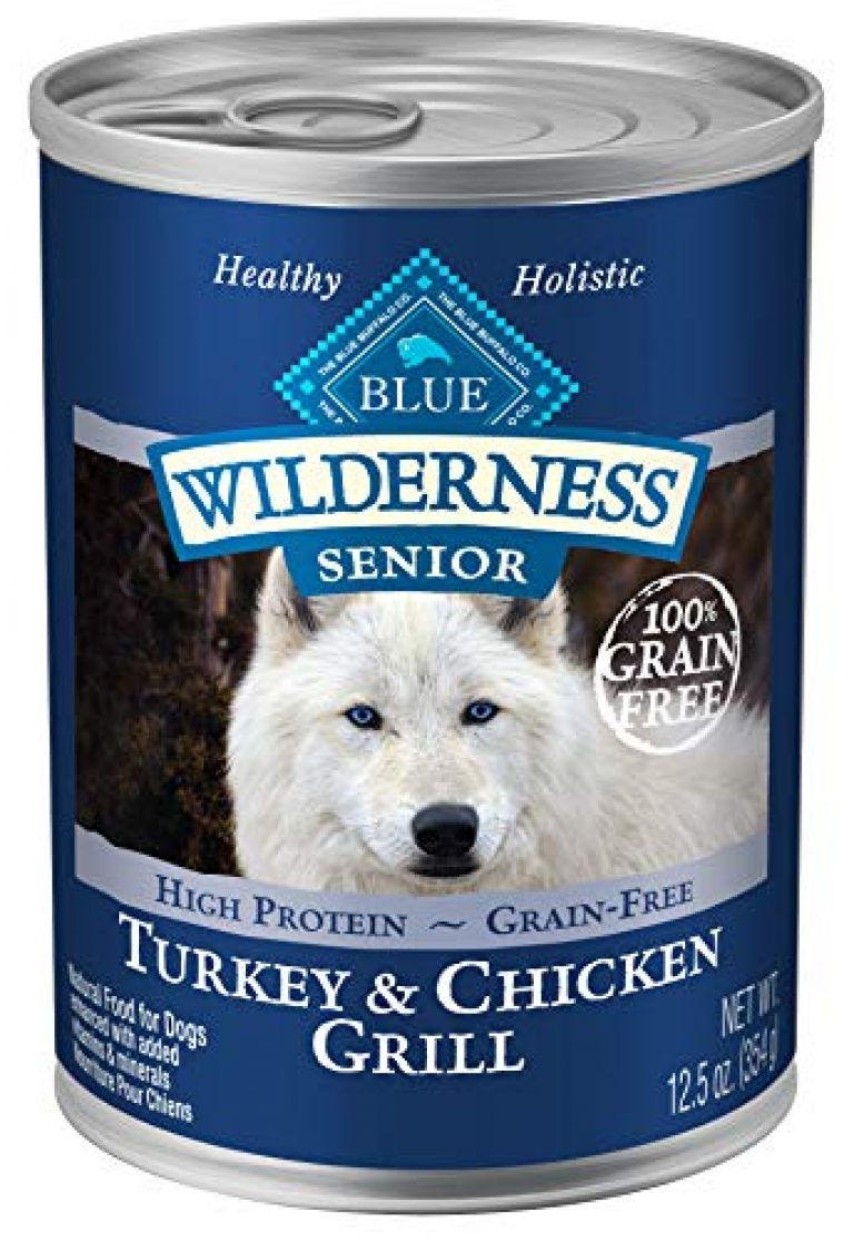 Blue Buffalo Wilderness High Protein Grain Free, Natural Senior Wet Dog