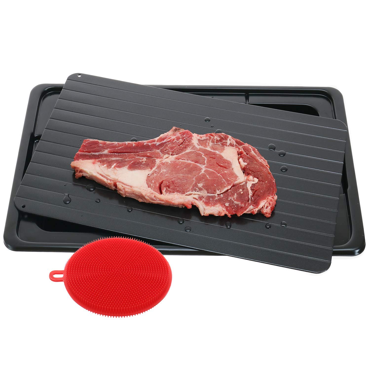 Defrosting Tray Frozen Food Thawing Plate For Fast Quick Rapid Meat Defrosting Chicken The Safest No Electricity No Microwa