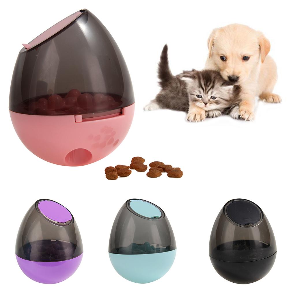 Hot Pet Dog Cats Puppy Leaking Food Ball Training Interactive Tumbler Feeding Toy