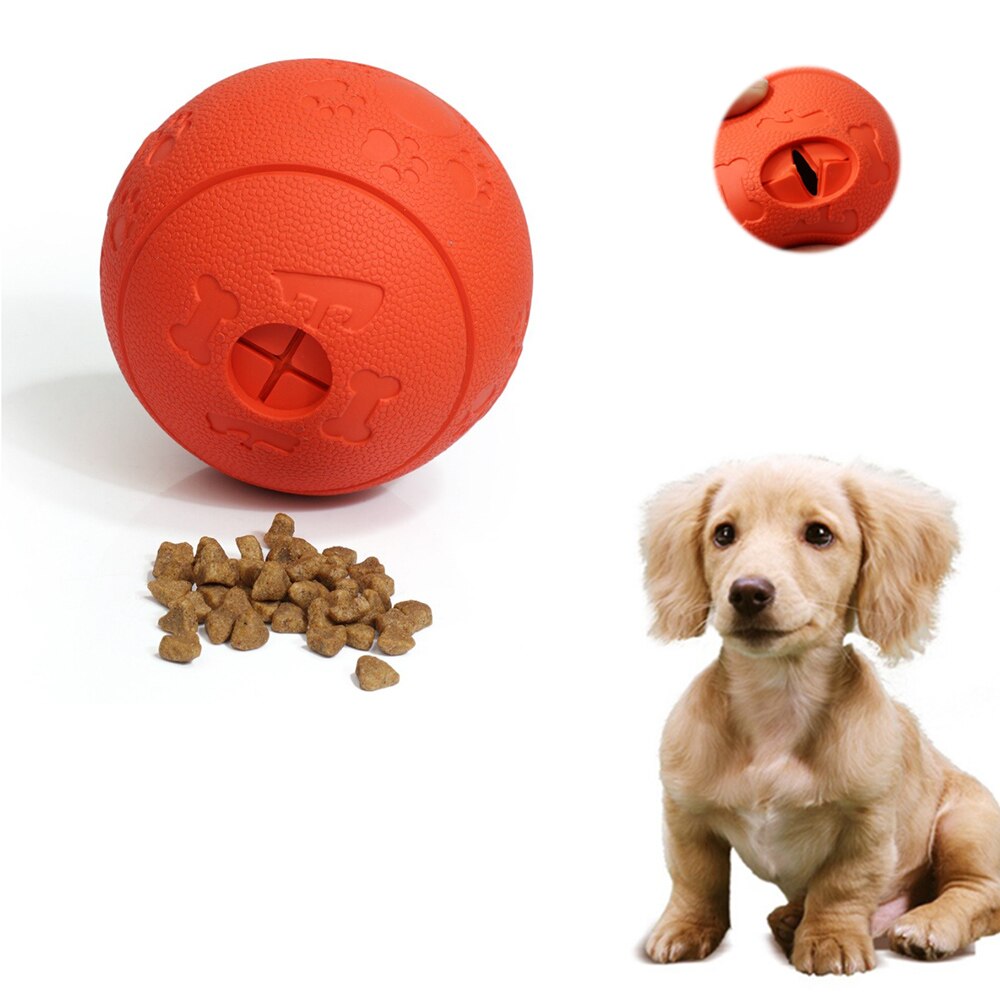 Pet Toys For Dog Cat Funny Interactive Toy Puppy Dog Cat Food Dispenser Ball Shaking Leakage Food Container Chew Ball Toy