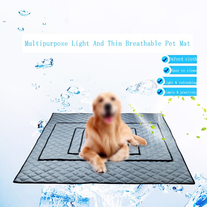 Waterproof Pet Dog Bed Mat Cushion Breathable Dog Car Mat Floor Liner Cover Sleeping Bed Cooling Pad for Dogs Puppy Cushions