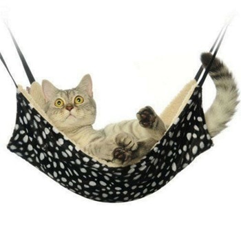 2019 New Warm Hanging Cat Bed Mat Soft Cat Hammock Winter Hammock Pet Kitten Cage Bed Cover Cushion Drop Shipping