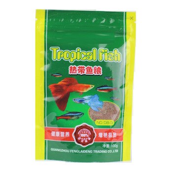 Tropical Fish Food Feeder CHARACINIDAE Small Granule 100g with Protein Fat Calcium Phosphprus