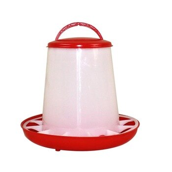 1pc Chicken Feeder Creative Poultry Convenient Feed Container Farming Supplies Food Dispenser for Home Farm Shop