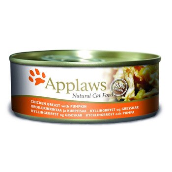 Applows canned food for cats with chicken breast and pumpkin 0,156 kg x 8 PCs